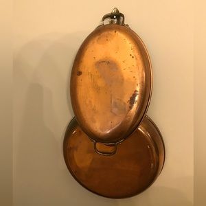 Vintage Copper Bundle! Frying Pan & Fish Skillet- gorgeous patina!!